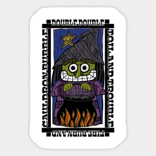 Tiki Witch Sticker
